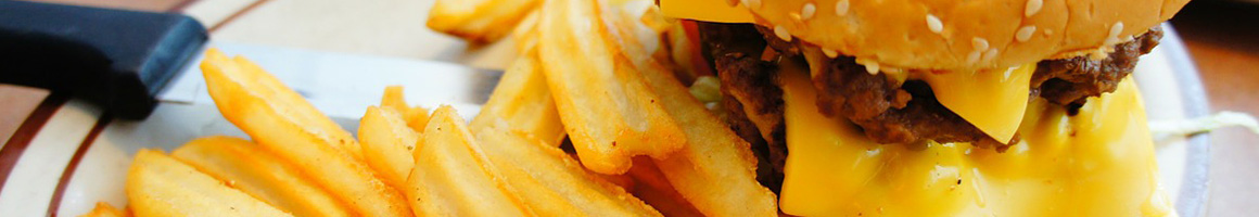 Eating American (New) Burger Seafood at Tin Fish restaurant in Sunrise, FL.